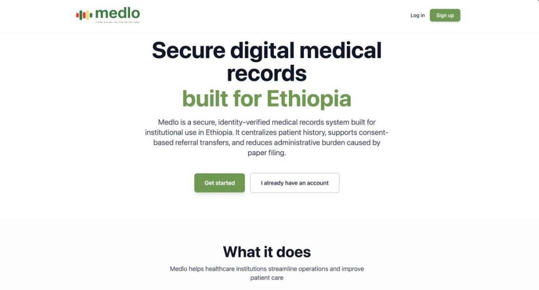 Medlo Project Screenshot 4